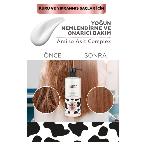 Ceylinn Milk Protein 500 Ml Şampuan - Görsel 2