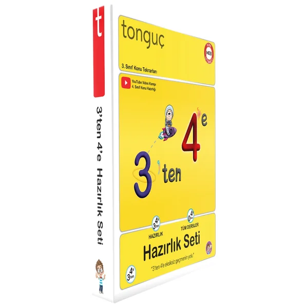 Tonguç Akademi 3'ten 4'e Hazırlık Seti - Görsel 2