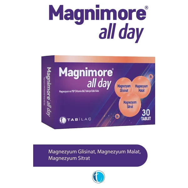 Magnimore All Day 30 Tablet - Görsel 3