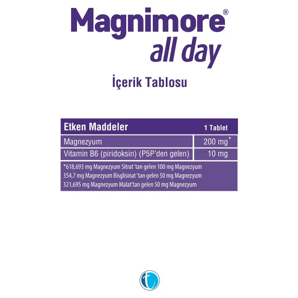 Magnimore All Day 30 Tablet - Görsel 5