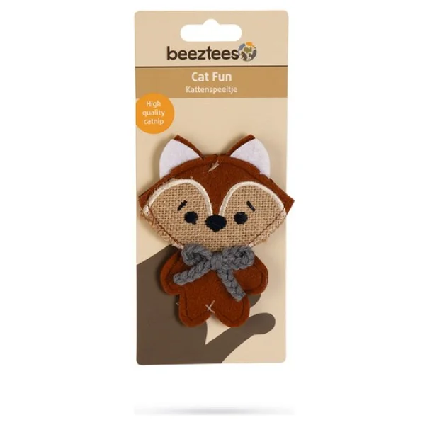 Beeztees Kedi Oyuncağı, Tilki, Kediotlu, Kırmızı, 11x9cm - Görsel 2