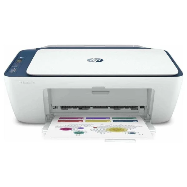 HP DeskJet 2721 7FR54B Wi-Fi + Tarayıcı + Fotokopi Renkli Çok Fonksiyonlu Mürekkep Püskürtmeli Yazıcı - Görsel 5