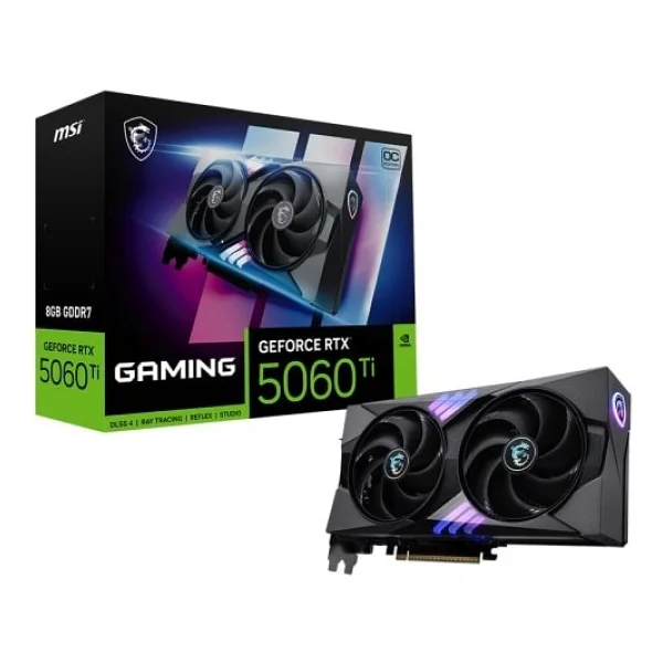 Msı RTX 5060 Tı 8g Gaming Oc G506t-8gc 128 Bit Gddr7 8 GB Ekran Kartı - Görsel 2