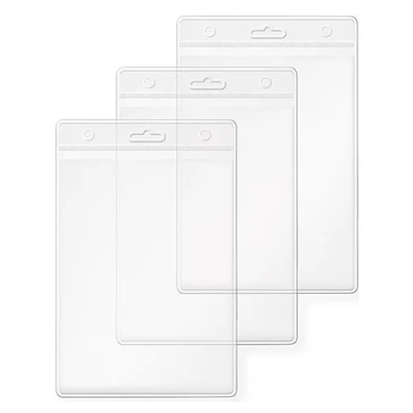 Mapi Kart Poşeti Dikey 120x165mm Şeffaf - 5 Adet - Görsel 2
