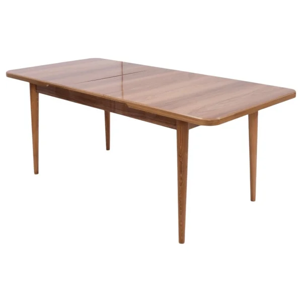 Duru Norte Mdf Lak Panel Açılır Yemek Masa Takımı 90x160 - Ceviz - Görsel 5