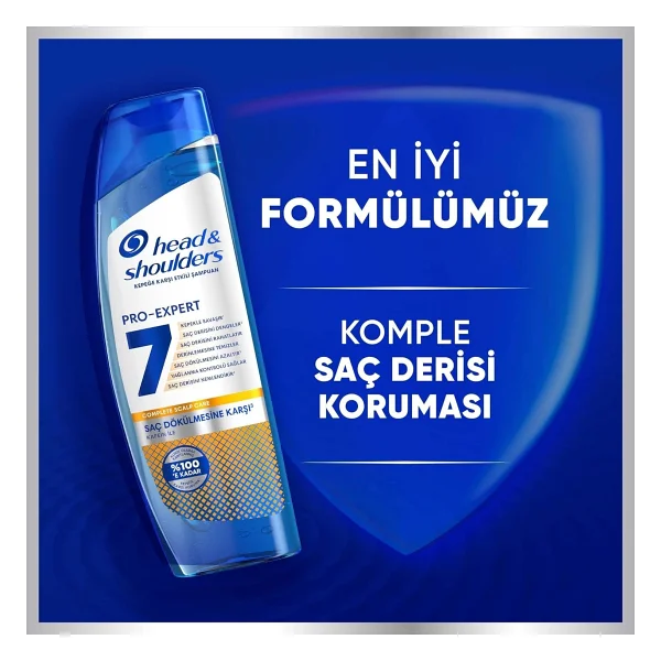 Head & Shoulders Pro-Expert 7 Kafein 300 Ml Saç Dökülmesine Karşı Şampuan - Görsel 3