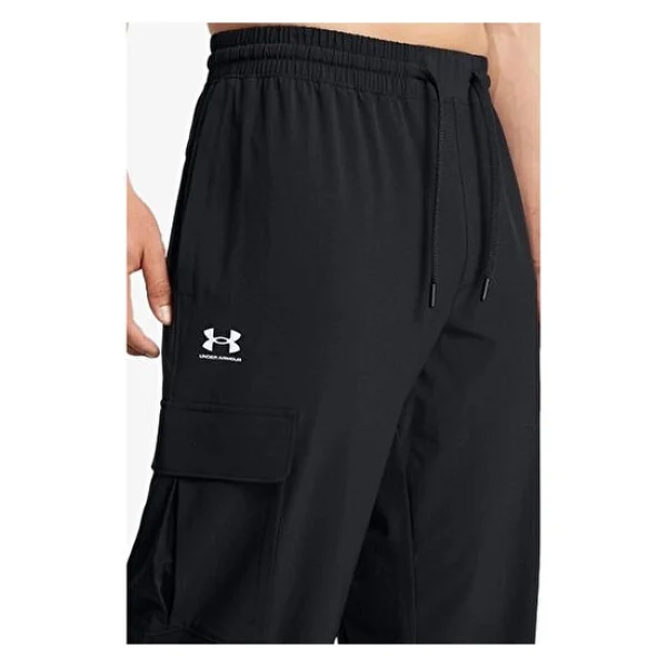 Under Armour Vibe Woven 1386558-001 Siyah Kargo Erkek Pantolon - Görsel 5