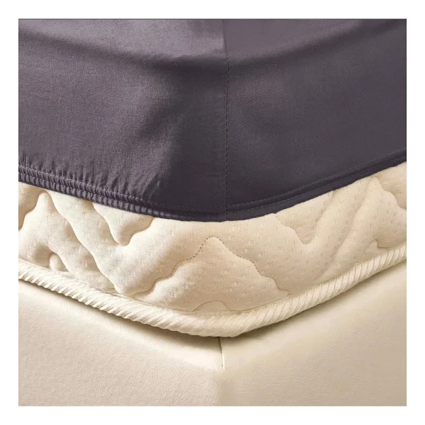 Evidea Soft Basic Antrasit 180x200 cm Çift Kişilik Lastikli Çarşaf - Görsel 3