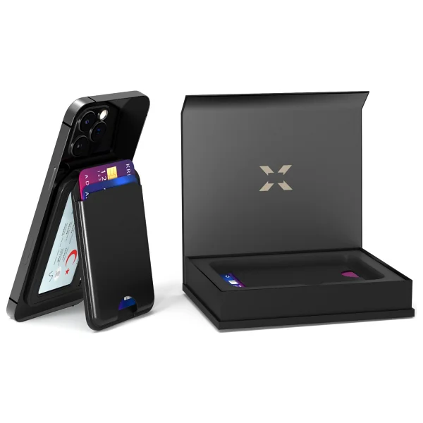 Xenon X6608 Smart Akıllı Magsafe Takip Edilebilir Deri Kartlık - Görsel 10
