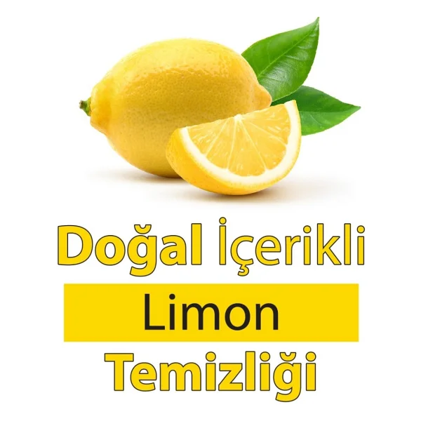 Turco Doğadan Limon Yüzey Temizlik Havlusu 100 Yaprak - Görsel 4