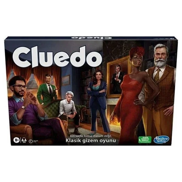 Hasbro Cluedo Kutulu Oyun F6420 - Görsel 6