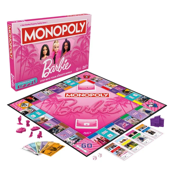 Monopoly Barbie G0038 - Görsel 10