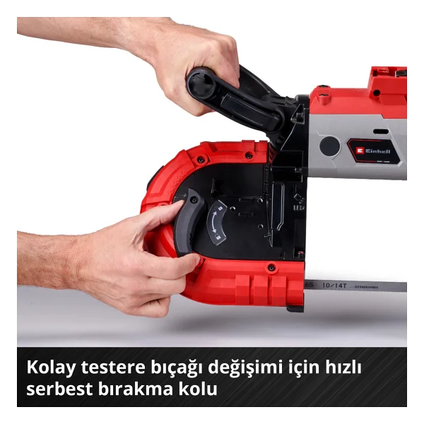 Einhell Te-MB 18/127 Li 18 V Aküsüz Şerit Testere - Görsel 5