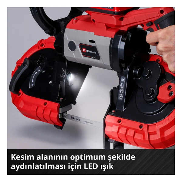Einhell Te-MB 18/127 Li 18 V Aküsüz Şerit Testere - Görsel 6