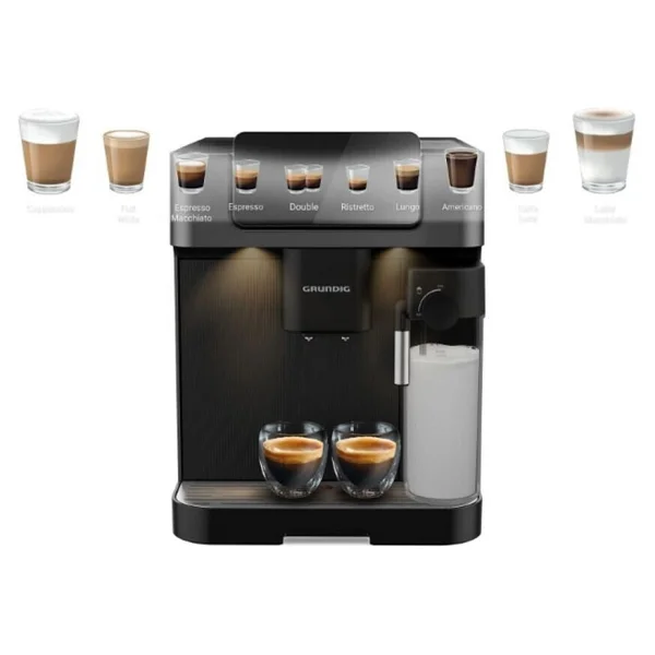 Grundig Ultra Premium Delisia Coffee Entegre Süt Hazneli Tam Otomatik Espresso Makinesi - Görsel 2