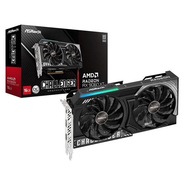 Asrock RX 9060 Xt Challenger Oc Cl 16go 128 Bit Gddr6 16 GB Ekran Kartı - Görsel 8