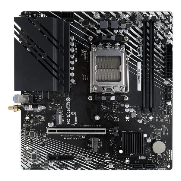 Biostar B850mt2-E Dj AMD Am5 DDR5 Micro Atx Anakart - Görsel 2