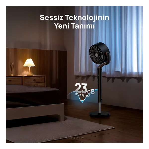Dreo Turbopoly 502 Uzaktan Kumandalı Ayaklı Vantilatör - Görsel 6