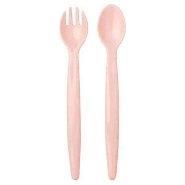 Wee Baby 134 Pembe Çatal Kaşık Seti - Görsel 5