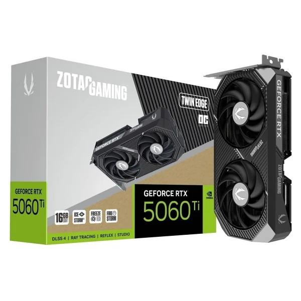 Zotac RTX 5060 Tı Twin Edge Oc Zt-B50620h-10m 128 Bit Gddr7 16 GB Ekran Kartı - Görsel 6
