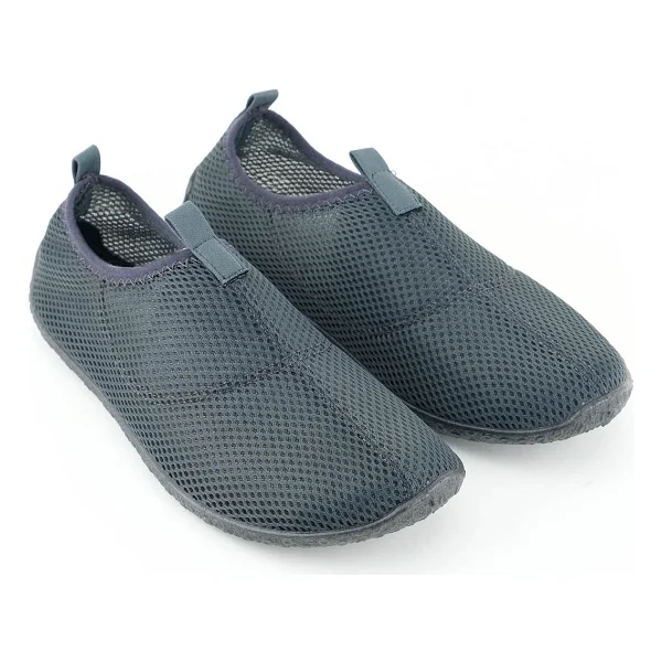 Gezer Yazlık Unisex Pvc Taban Plaj Deniz Havuz Ayakkabı - Füme - 46 - Görsel 4