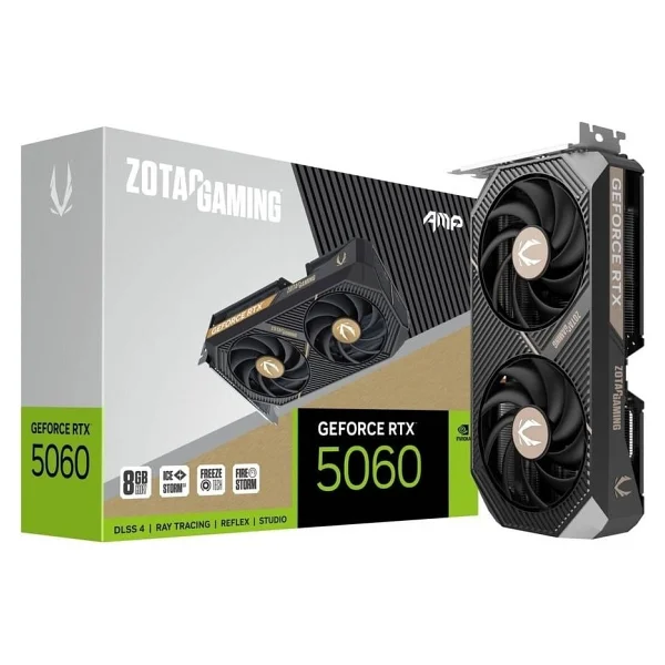 Zotac Geforce RTX 5060 Gamıng Amp 8gb Gddr7 128bıt Dlss 4 Ekran Kartı - Görsel 6