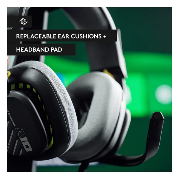 Logitech G Astro A10 Gen 2 Kablolu Kulak Üstü Oyuncu Kulaklığı - Görsel 6
