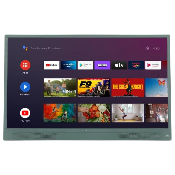 Vestel 32fa9950y Full HD 32" 82 Ekran Yeşil Uydu Alıcılı Android Smart Taşınabilir LED TV - Görsel 2