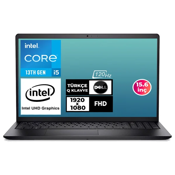 Dell Vostro 3530 N3409pvnb3530 İ5-1334u 8 GB 512 GB SSD Iris Xe Graphics 15.6" Full HD Notebook - Görsel 7