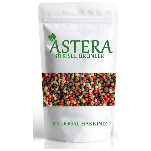 Astera 4 Renk Karışık Tane Renkli Karabiber 500 Gr - Görsel 3