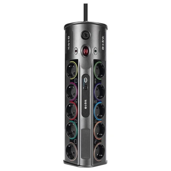 S-Link Prz01 Prizhive 3 M 10'lu Akım Korumalı Priz - Görsel 7
