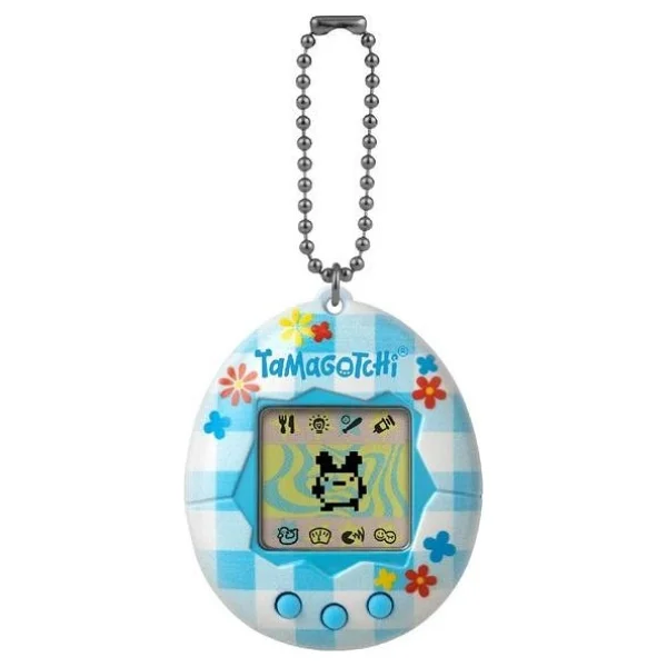 Tamagotchi Orjinal Flower Gingham Sanal Bebek - Görsel 2