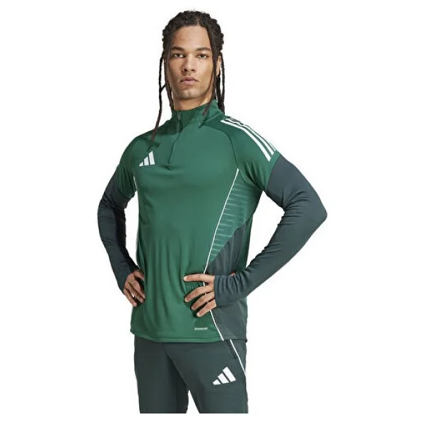 Adidas Tiro 25 Competition Training Jı8938 Yeşil Yarım Fermuarlı Erkek Eşofman Üstü - Görsel 3