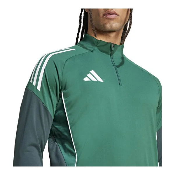 Adidas Tiro 25 Competition Training Jı8938 Yeşil Yarım Fermuarlı Erkek Eşofman Üstü - Görsel 5