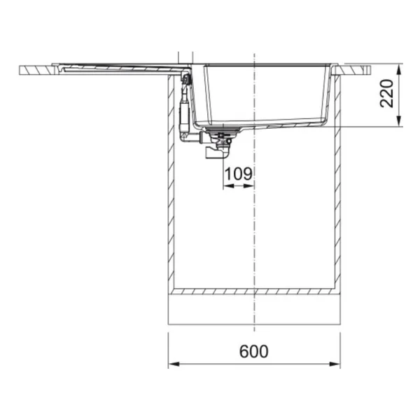 Franke Basis Bfg 611-86 Oyster Granit Eviye - Görsel 4