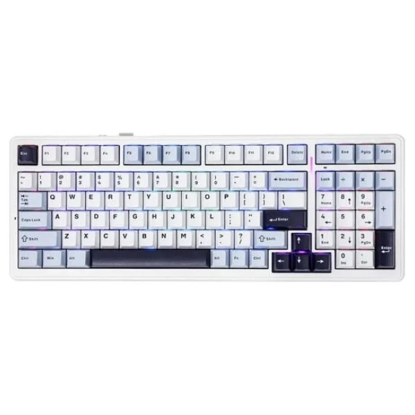 Aula F99 Lila RGB Graywood V3 Switch Kablolu/Kablosuz Mekanik Oyuncu Klavyesi - Görsel 6