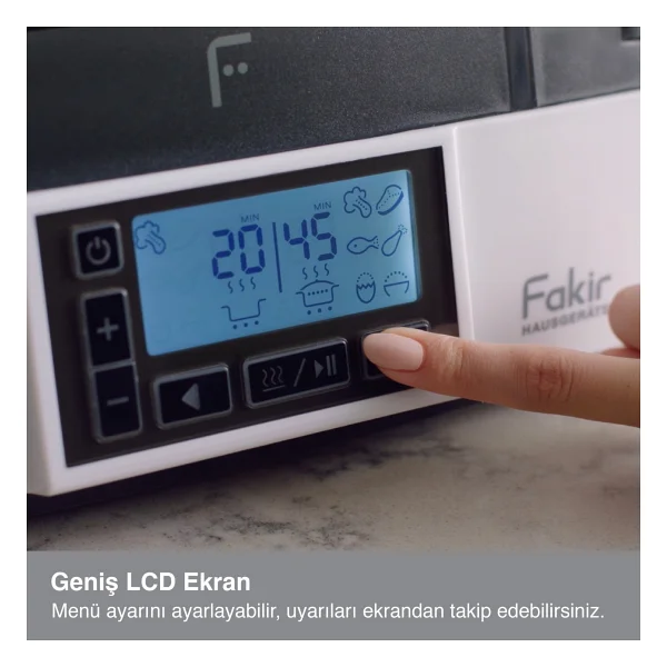 Fakir Premium Steam 1800 W Buharlı Pişirici - Görsel 3