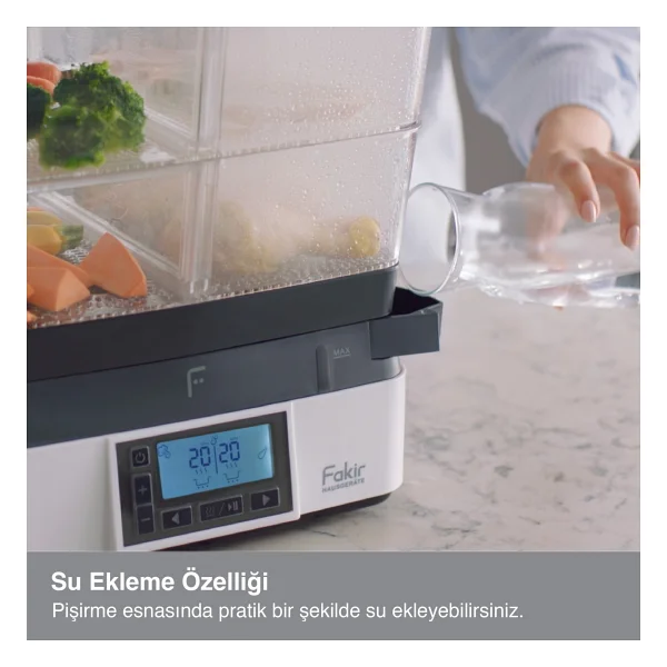 Fakir Premium Steam 1800 W Buharlı Pişirici - Görsel 4