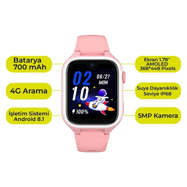 Slazenger Tiger Kids Prime Sl.09.2563.5 Akıllı Çocuk Saati - Görsel 2