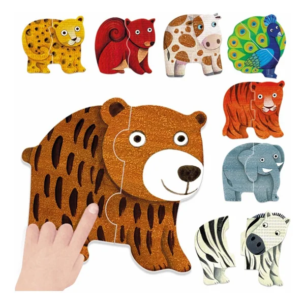 Headu First Animal Puzzles - Görsel 2