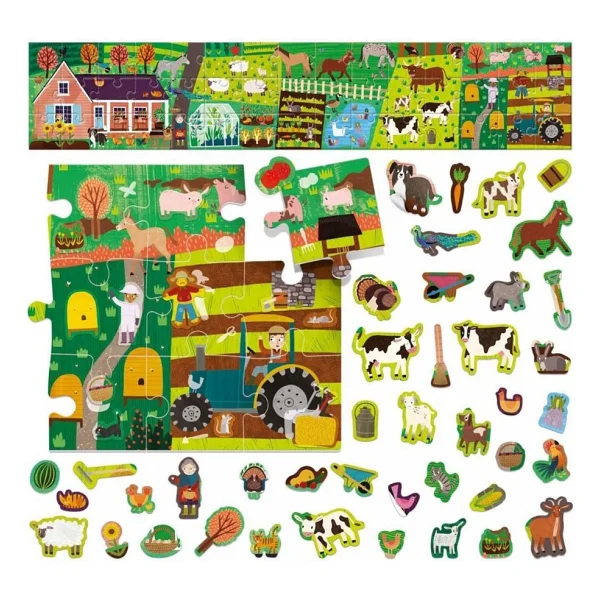 Headu Çiftlik Puzzle Ve Etiket - Görsel 2