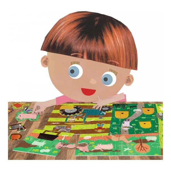 Headu Çiftlik Puzzle Ve Etiket - Görsel 3