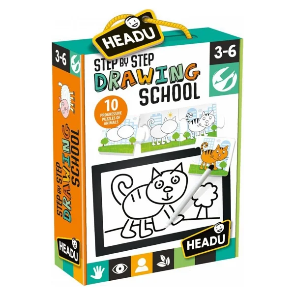Headu Adım Adım Çizim Okulu Puzzle It21062 - Görsel 4