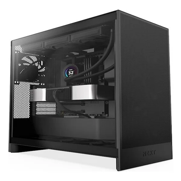 Nzxt H7 Flow 2024 Cm-H72fb-01 Fanlı Siyah E-Atx Oyuncu Kasası - Görsel 3