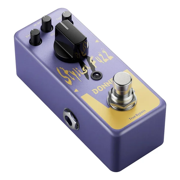 Donner Stylish Fuzz Effect Pedal (Mor) - Görsel 2