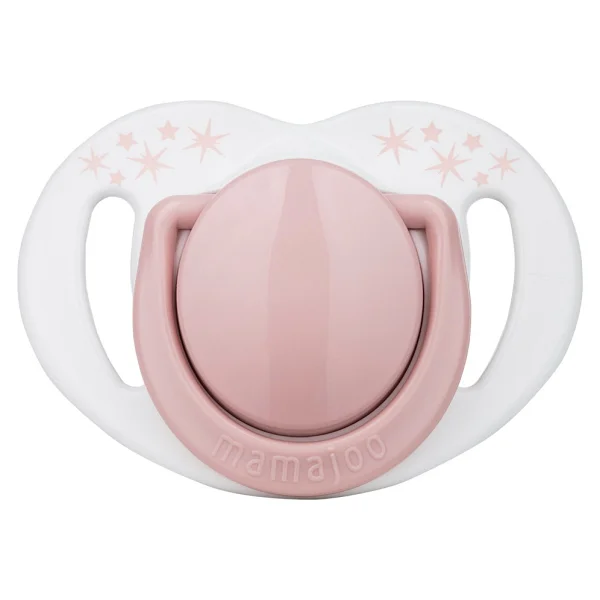 Mamajoo Yenidoğan Hediye Seti Powder Pink Antikolik Biberon 150 Ml Ve Ortodontik Emzik & Saklama Kabı - Pembe - Görsel 2