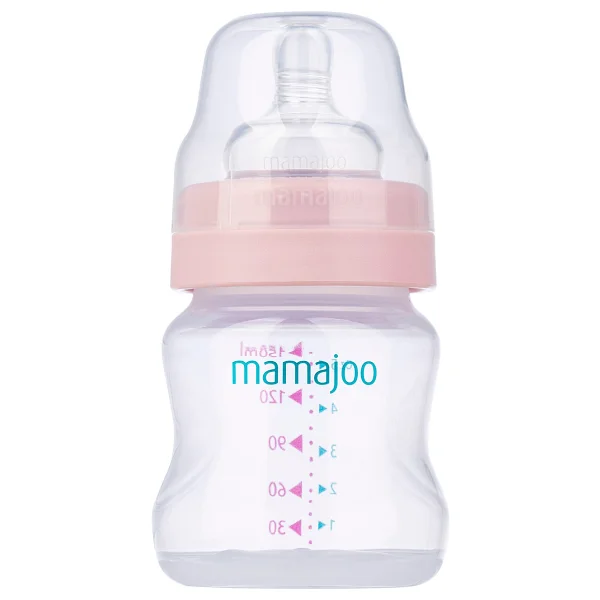 Mamajoo Yenidoğan Hediye Seti Powder Pink Antikolik Biberon 150 Ml Ve Ortodontik Emzik & Saklama Kabı - Pembe - Görsel 6