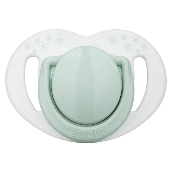 Mamajoo Yenidoğan Hediye Seti Powder Green Antikolik Biberon 150 ml ve Ortodontik Emzik & Saklama Kabı - Yeşil - Görsel 3