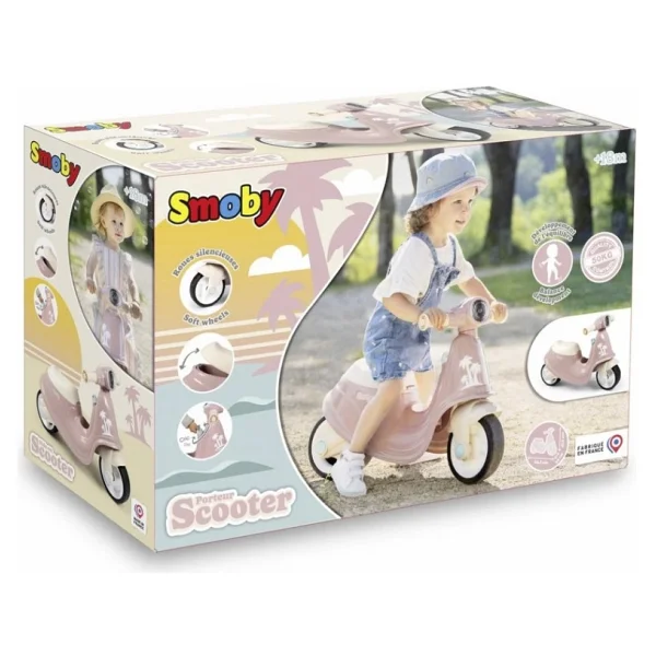 Smoby Bingit Pembe Scooter Motor - Görsel 4