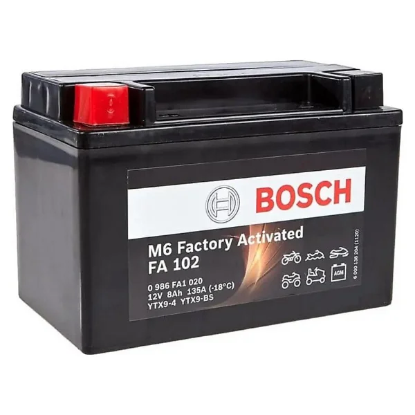 Bosch 12v 8 Ah Ytx9-Bs Fa102 (M6010) Agm Akü Yüksek Performanslı Ve Uzun Ömürlü - Görsel 2
